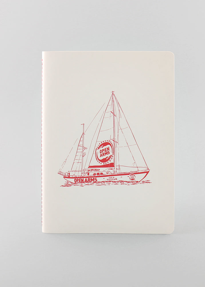 libreta para escribir open arms