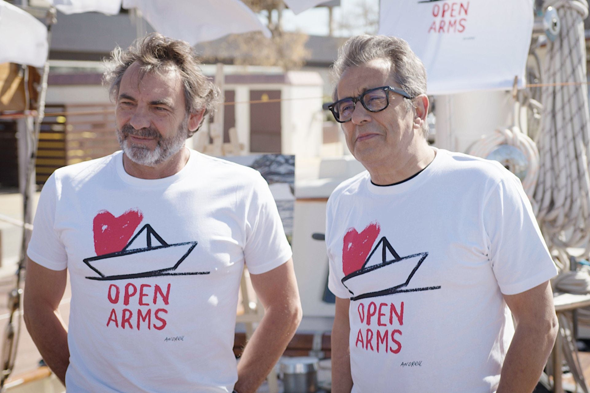 Camiseta Andreu Buenafuente x Open Arms