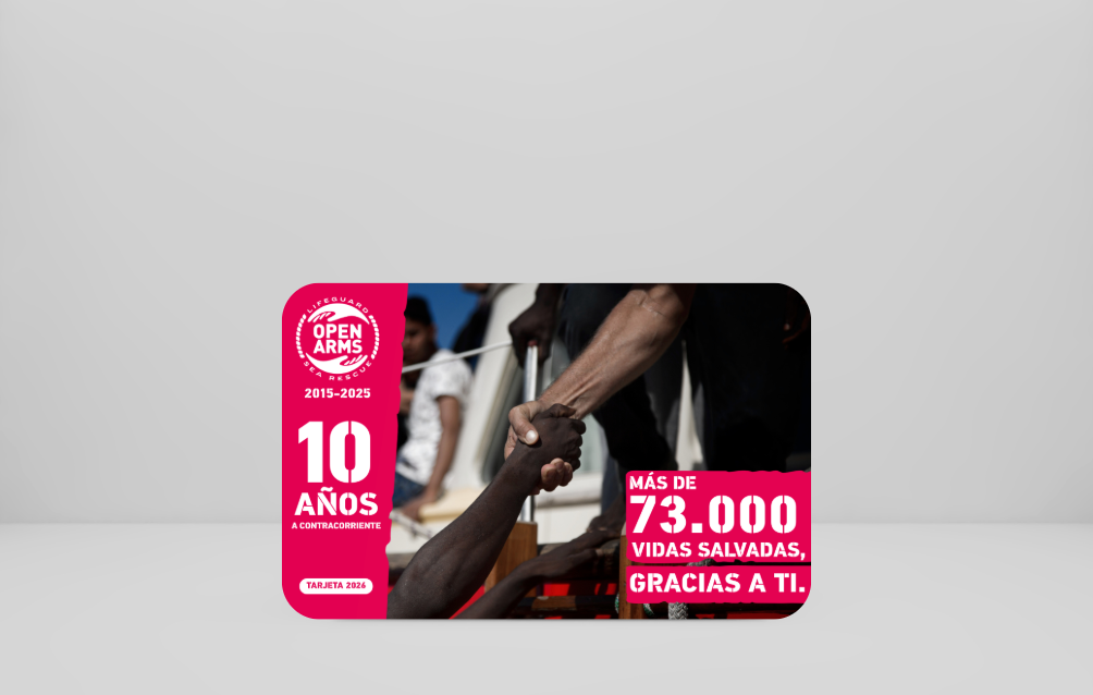 Tarjeta Solidaria 50€ Open Arms