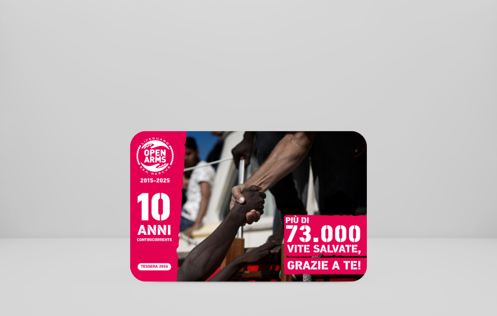 Tessera Solidale €50 Open Arms