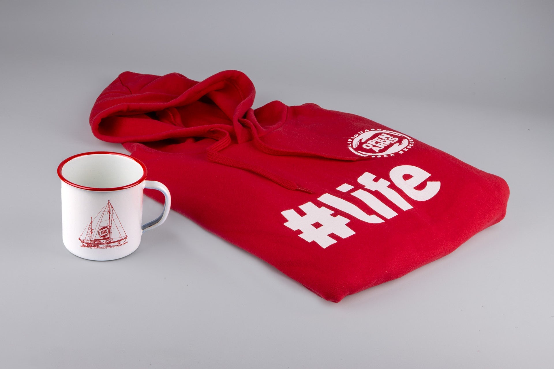 Pack produit #life sweat shirt et mug Astral