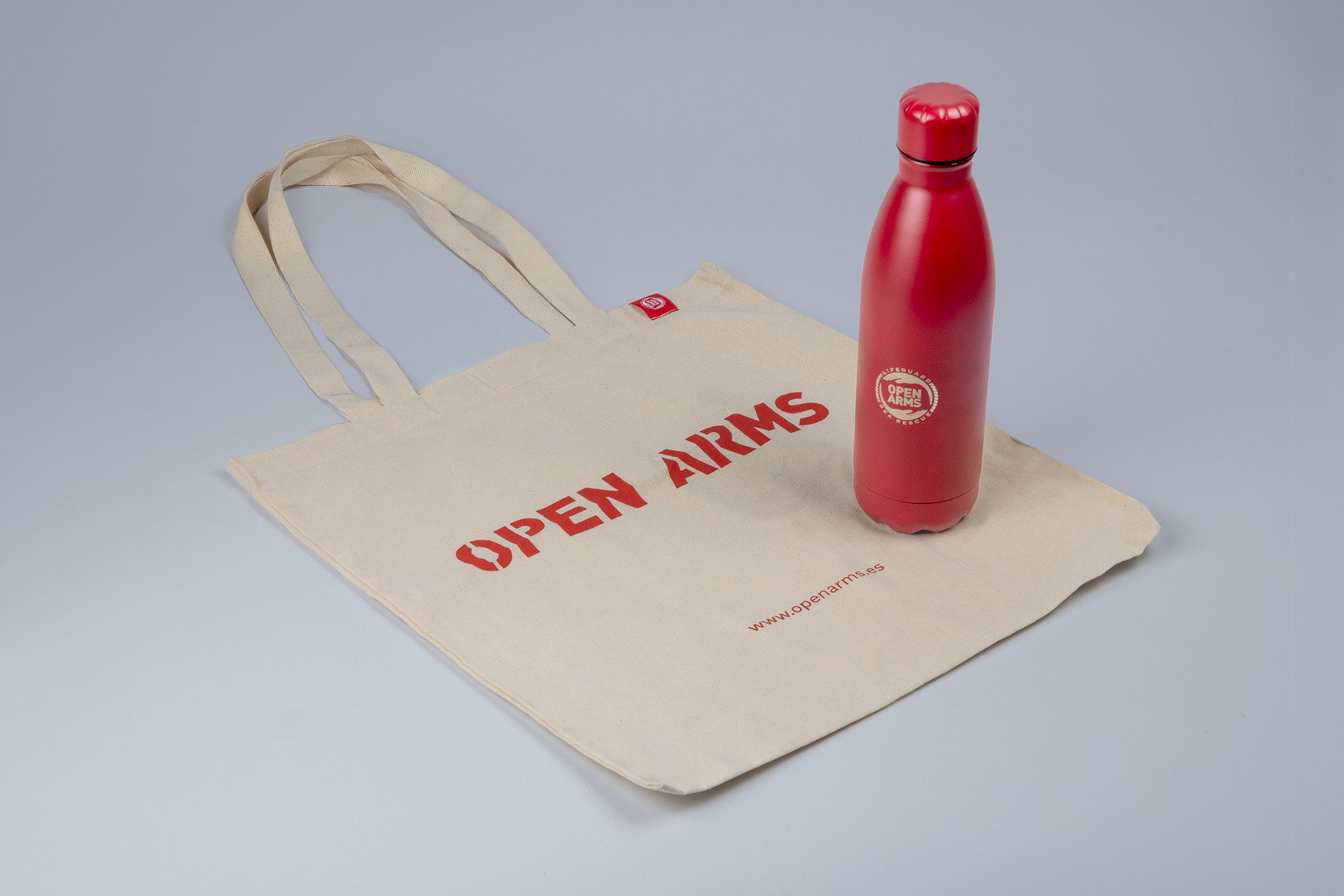 Pack de productos Botella y Tote Bag