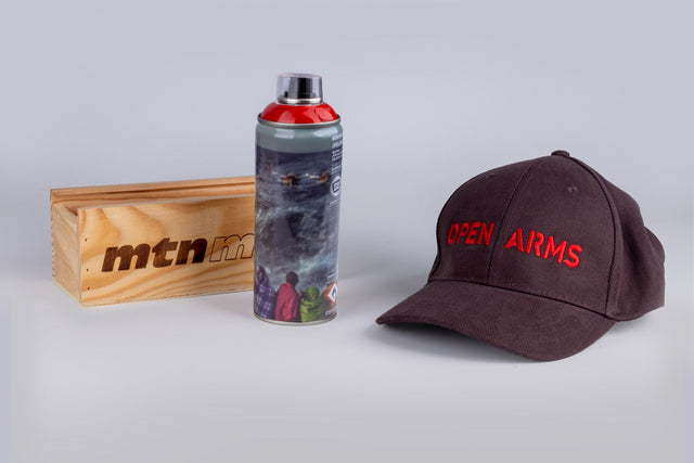 Pack de productos Spray y Gorra Open Arms