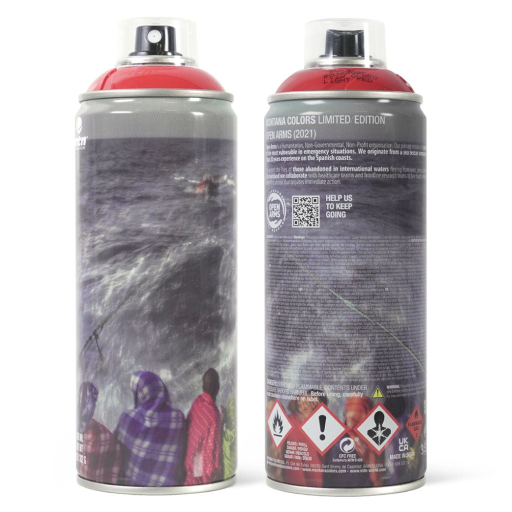 Spray Grafiti Edició Limitada OpenArms i Montana Colors