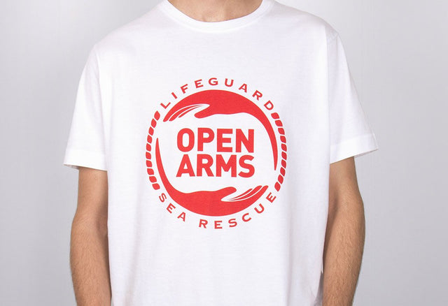 Maglietta con logo Open Arms